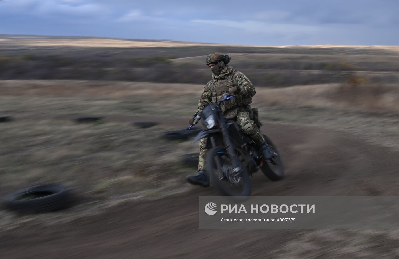 Тренировка подразделения спецназа группировки "Центр"