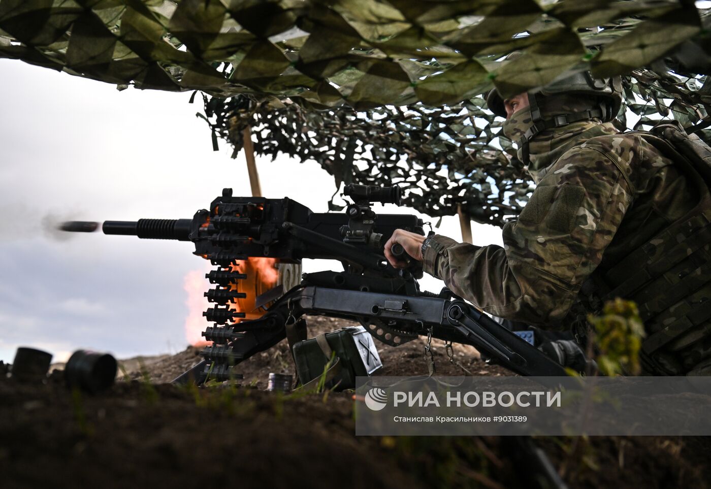 Тренировка подразделения спецназа группировки "Центр"