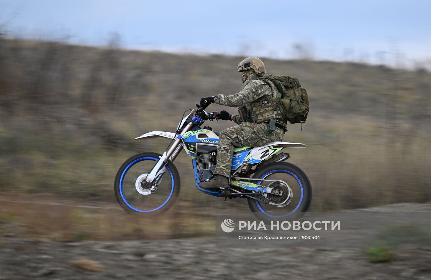 Тренировка подразделения спецназа группировки "Центр"