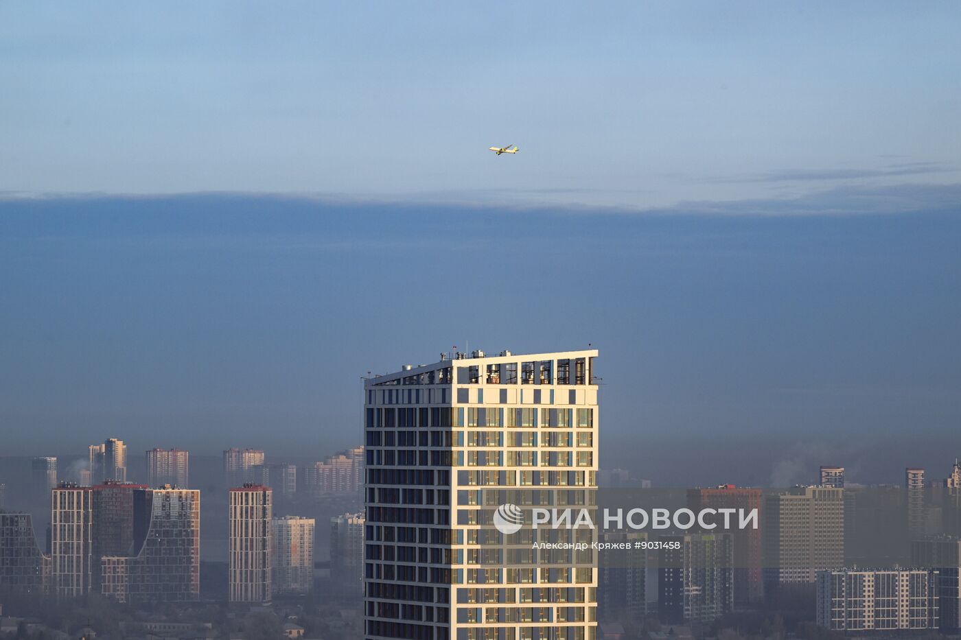 Туман в Новосибирске