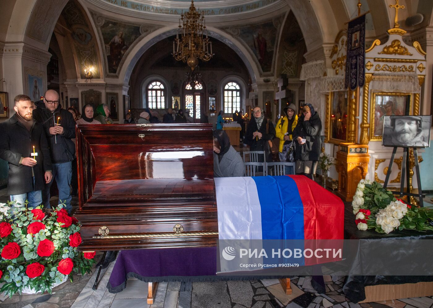 Прощание с военкором РИА Новости Иваном Зуевым