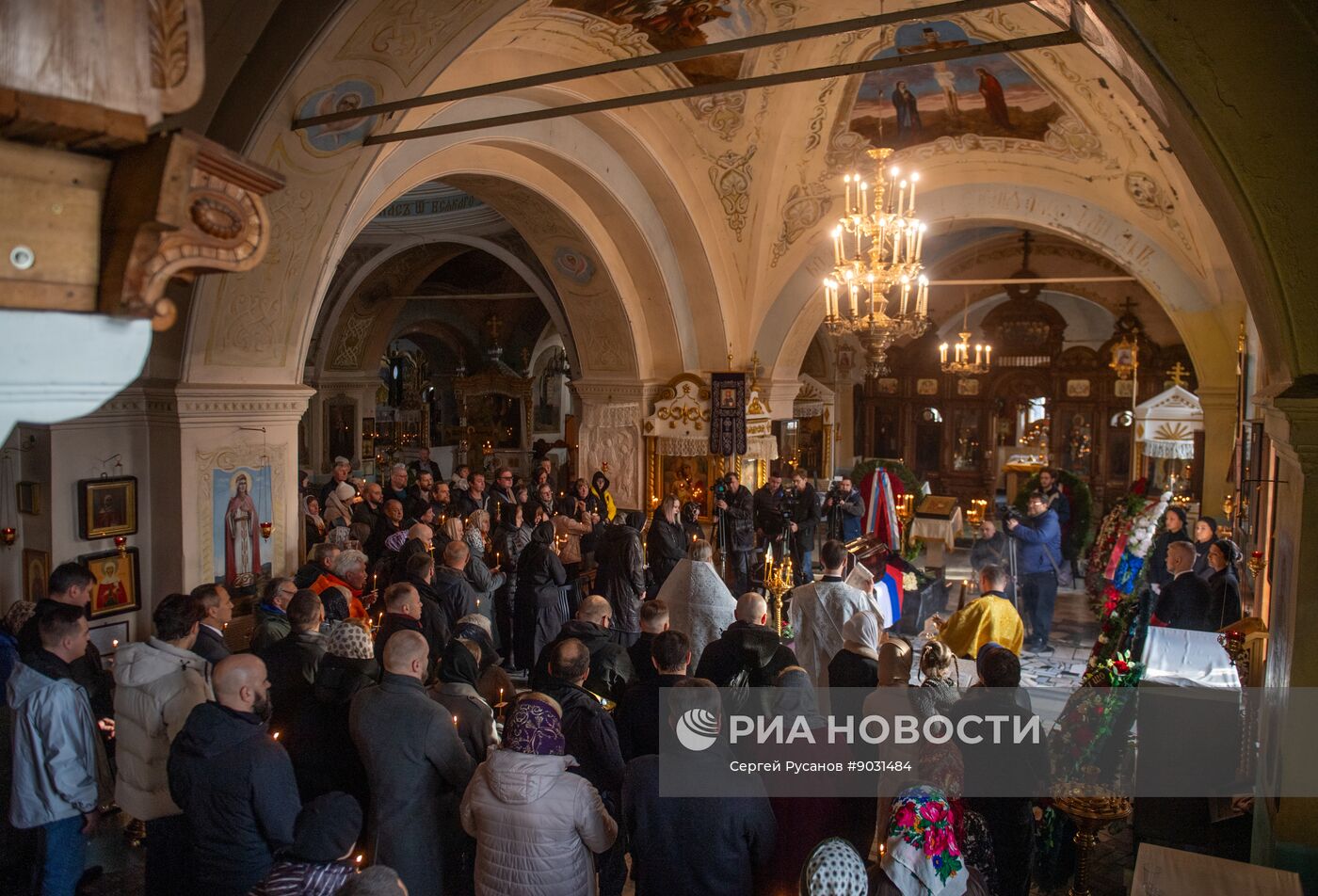 Прощание с военкором РИА Новости Иваном Зуевым