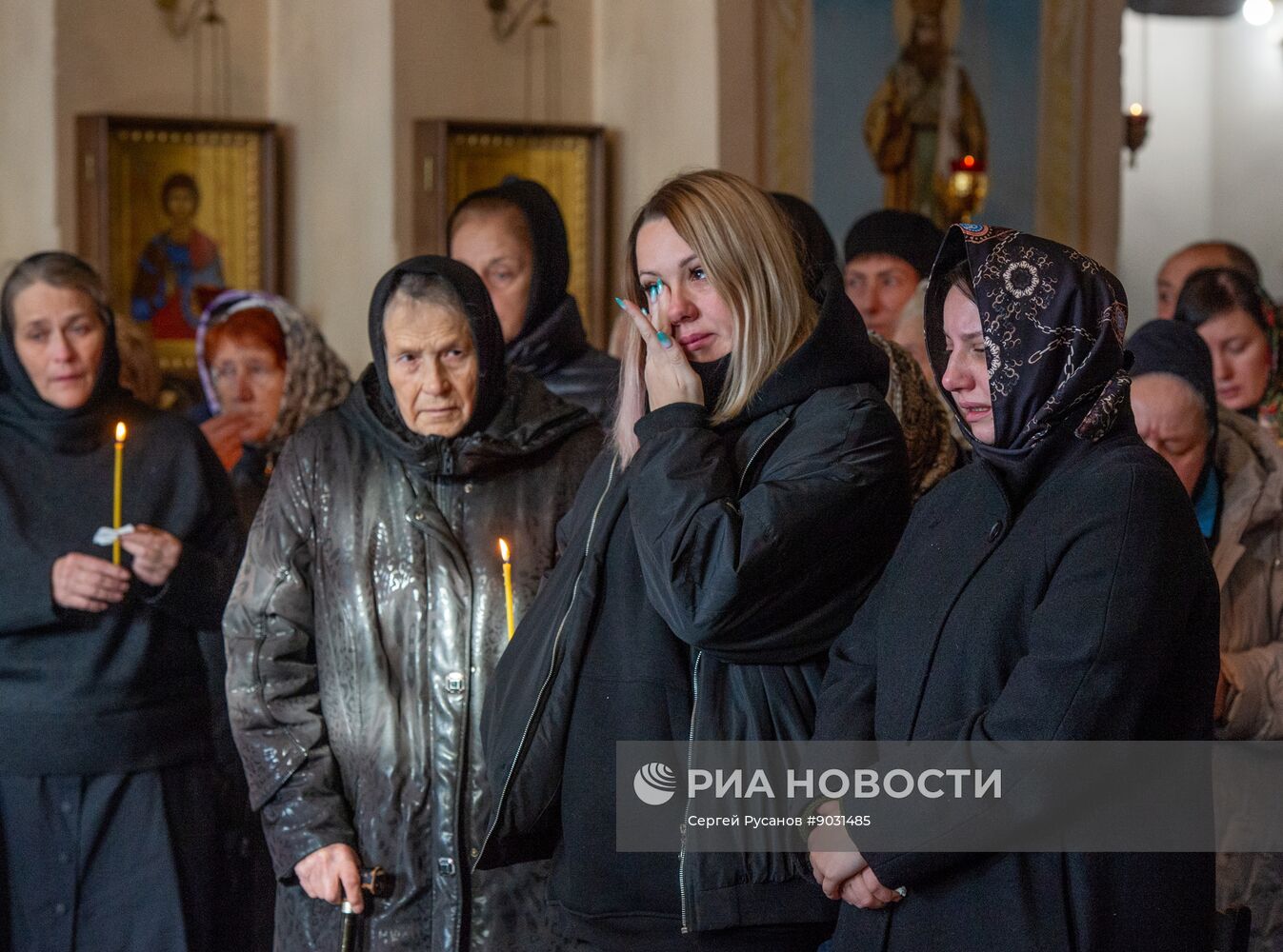 Прощание с военкором РИА Новости Иваном Зуевым