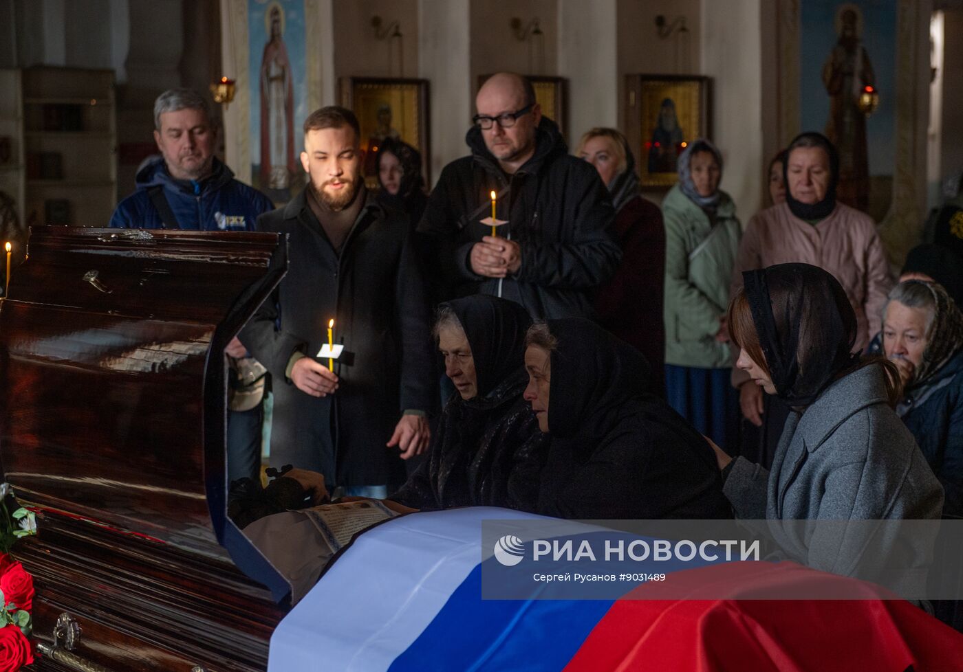 Прощание с военкором РИА Новости Иваном Зуевым