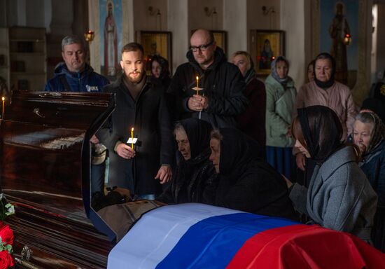 Прощание с военкором РИА Новости Иваном Зуевым