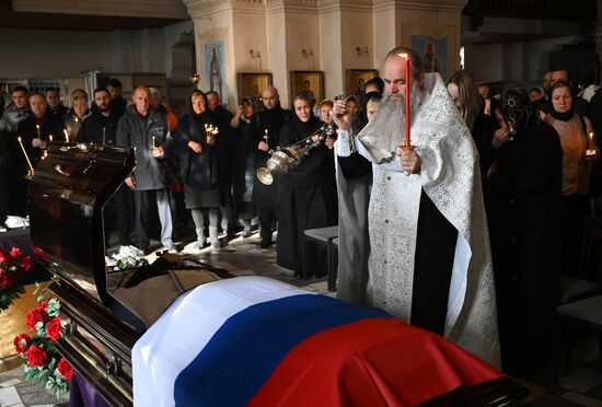 Прощание с военкором РИА Новости Иваном Зуевым