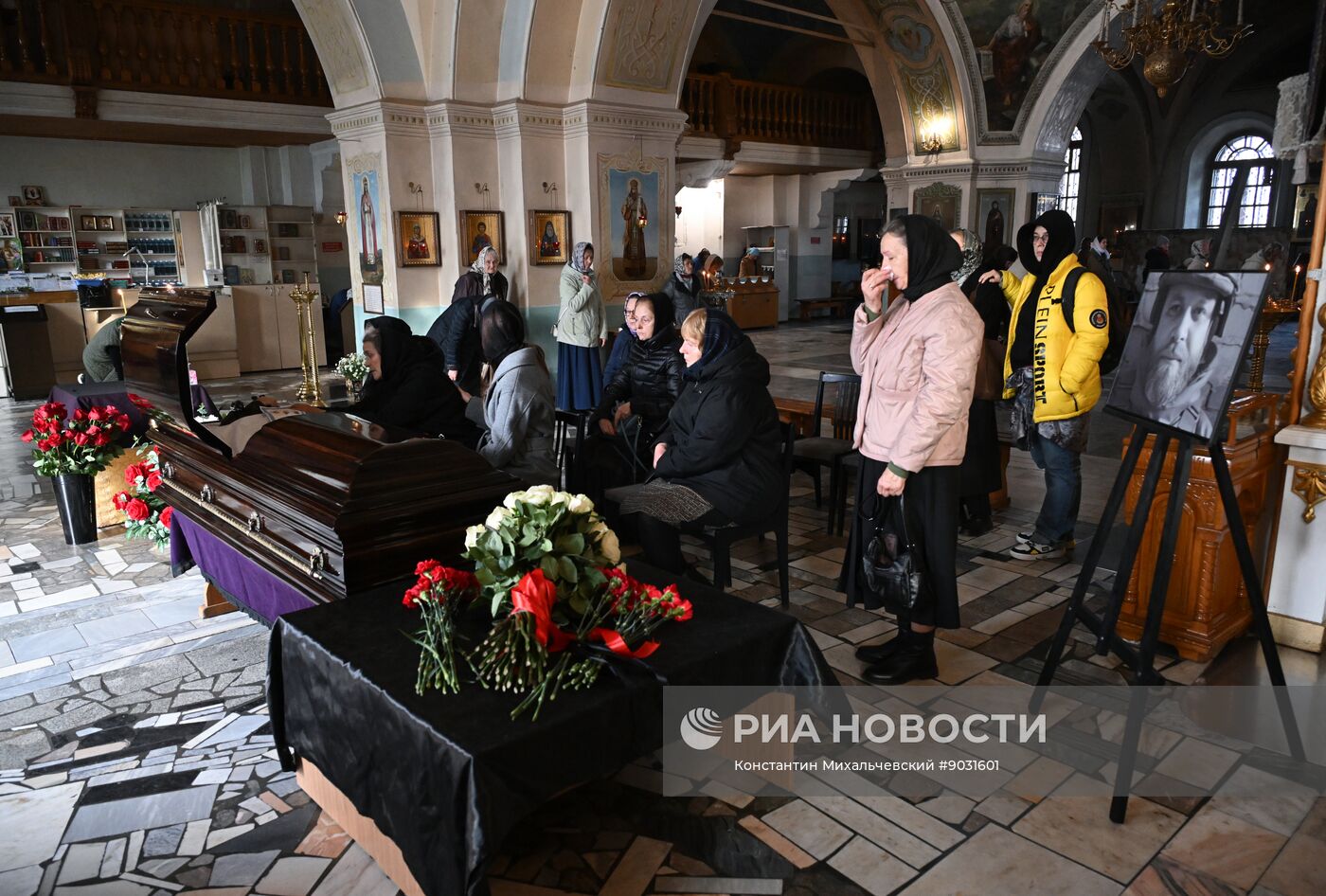 Прощание с военкором РИА Новости Иваном Зуевым