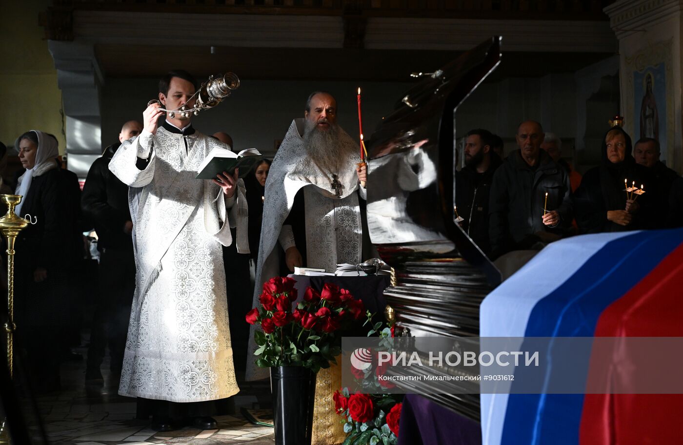 Прощание с военкором РИА Новости Иваном Зуевым