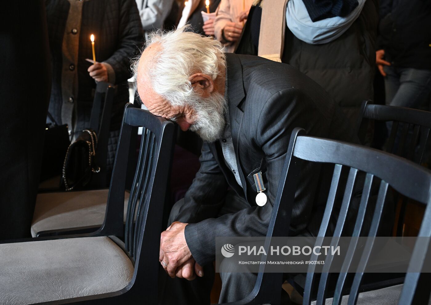 Прощание с военкором РИА Новости Иваном Зуевым