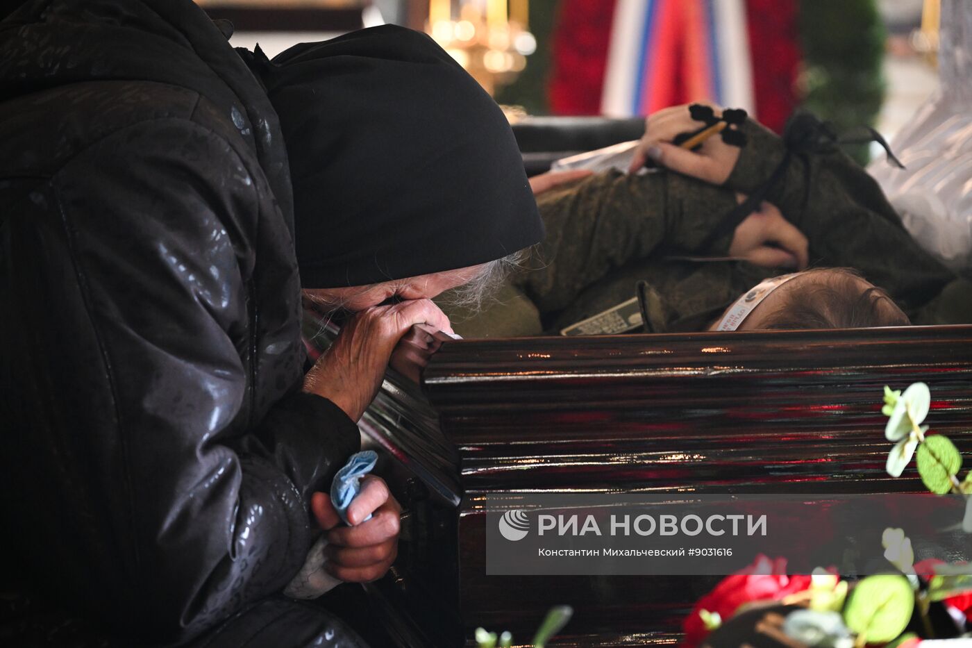 Прощание с военкором РИА Новости Иваном Зуевым