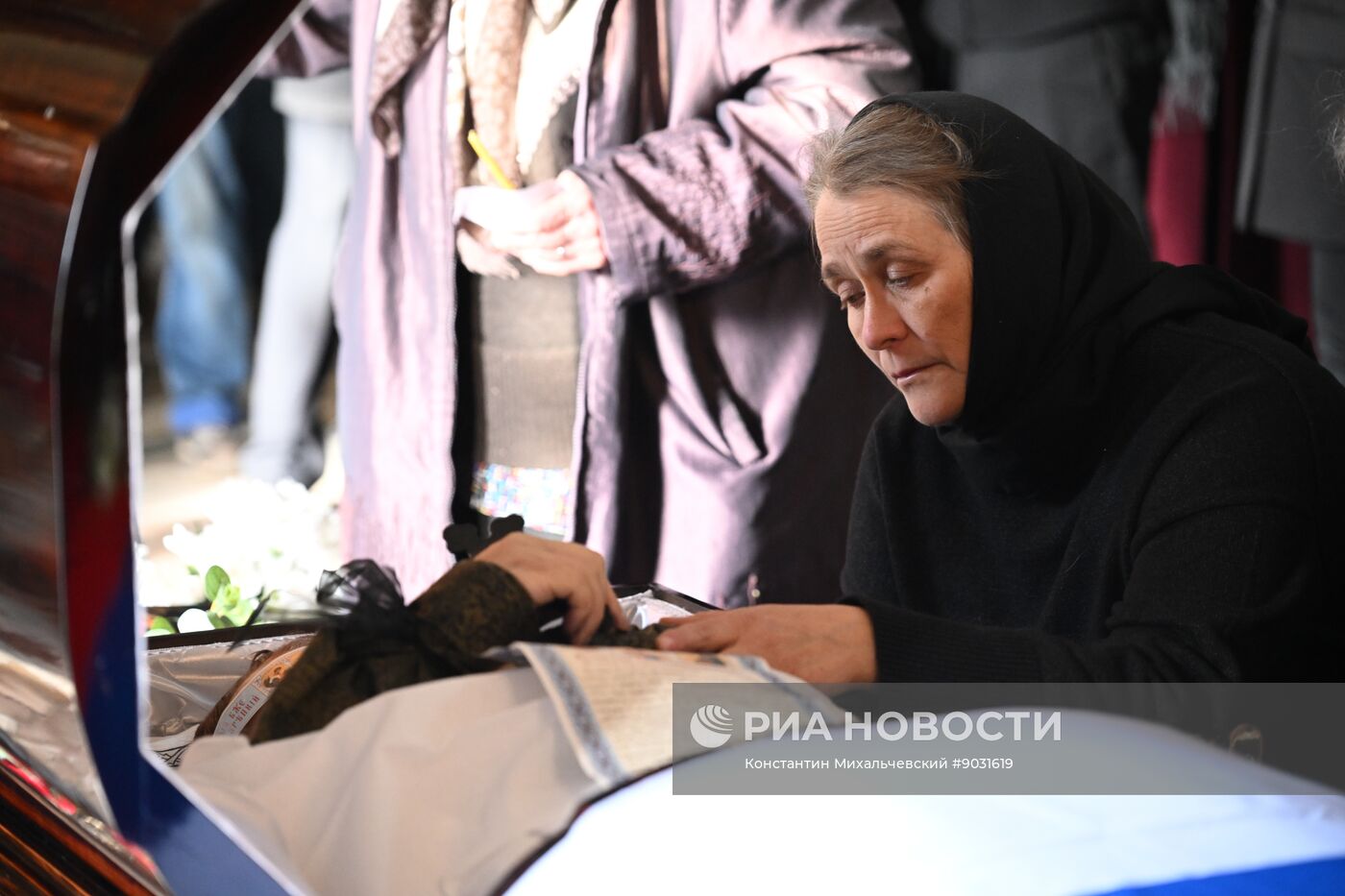 Прощание с военкором РИА Новости Иваном Зуевым