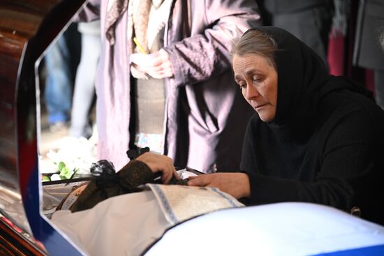 Прощание с военкором РИА Новости Иваном Зуевым