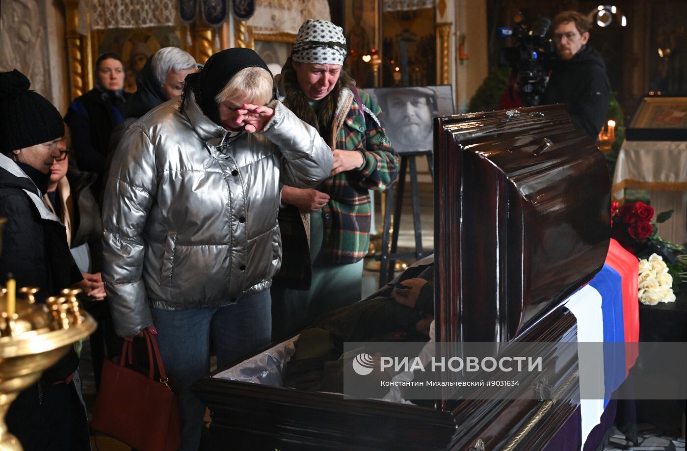 Прощание с военкором РИА Новости Иваном Зуевым