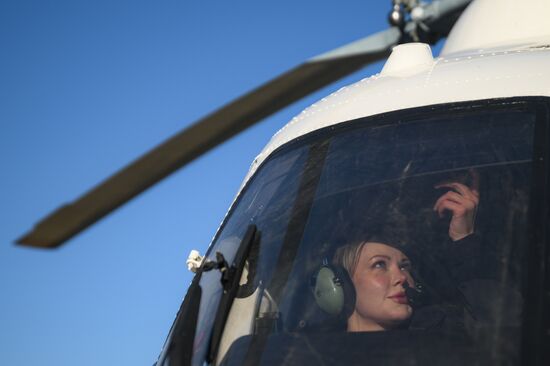 Работа региональной авиакомпании России "Авиация Колымы"