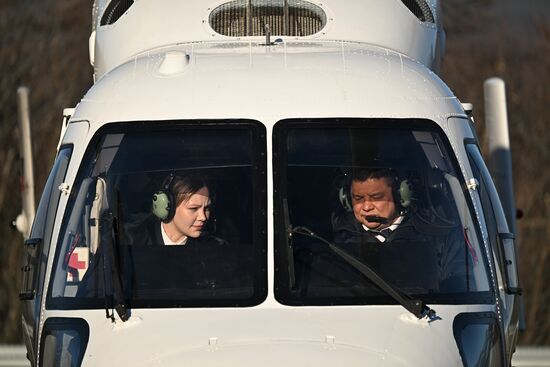 Работа региональной авиакомпании России "Авиация Колымы"