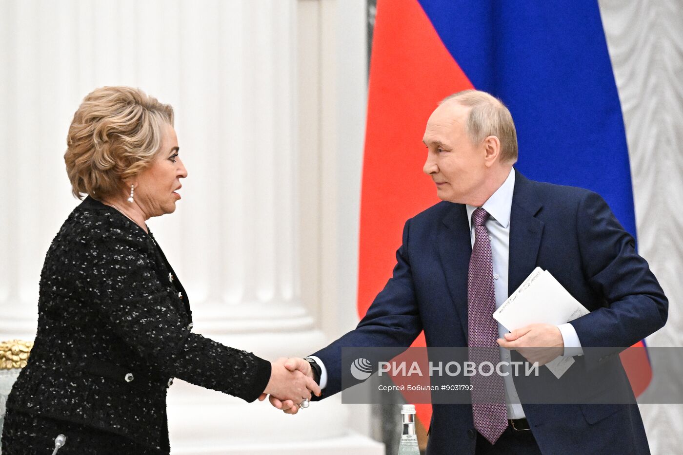 Заседание Совета при президенте РФ по реализации государственной демографической и семейной политики