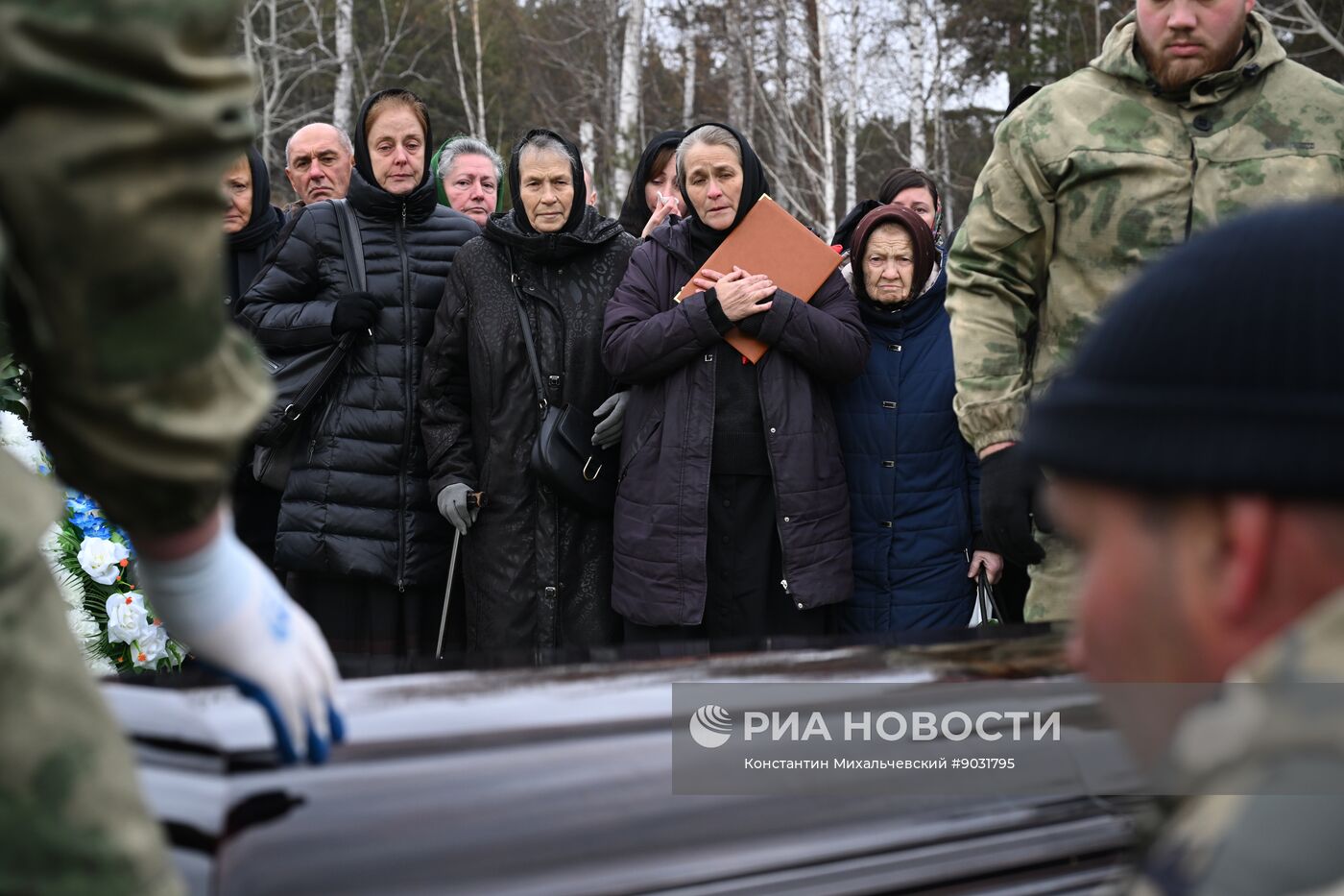 Прощание с военкором РИА Новости Иваном Зуевым