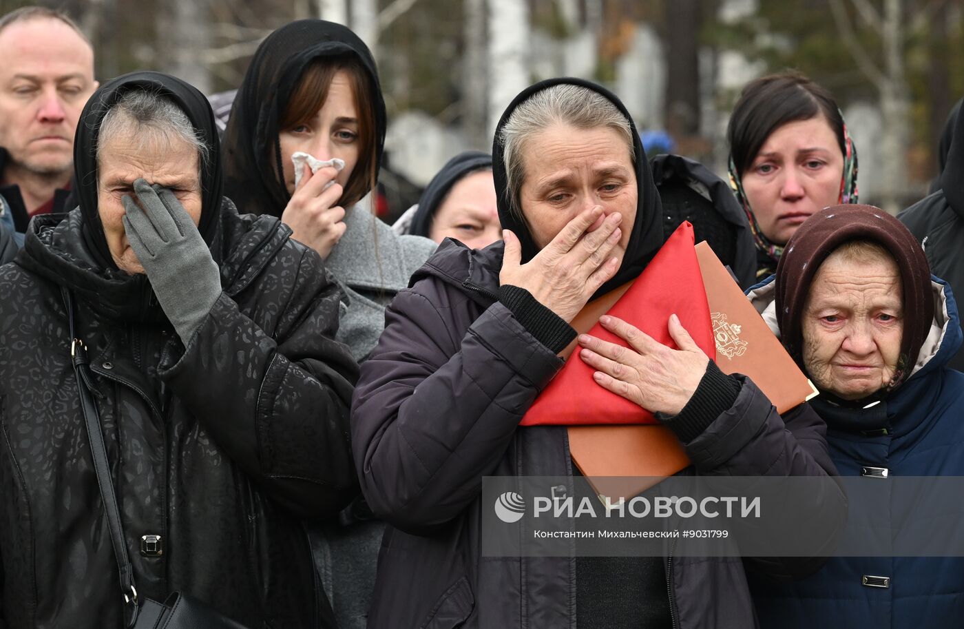 Прощание с военкором РИА Новости Иваном Зуевым