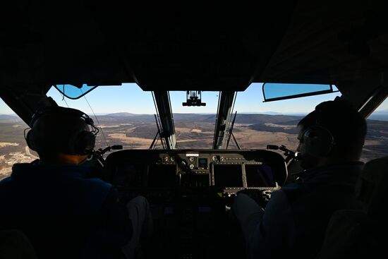 Работа региональной авиакомпании России "Авиация Колымы"