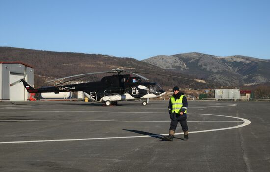 Работа региональной авиакомпании России "Авиация Колымы"