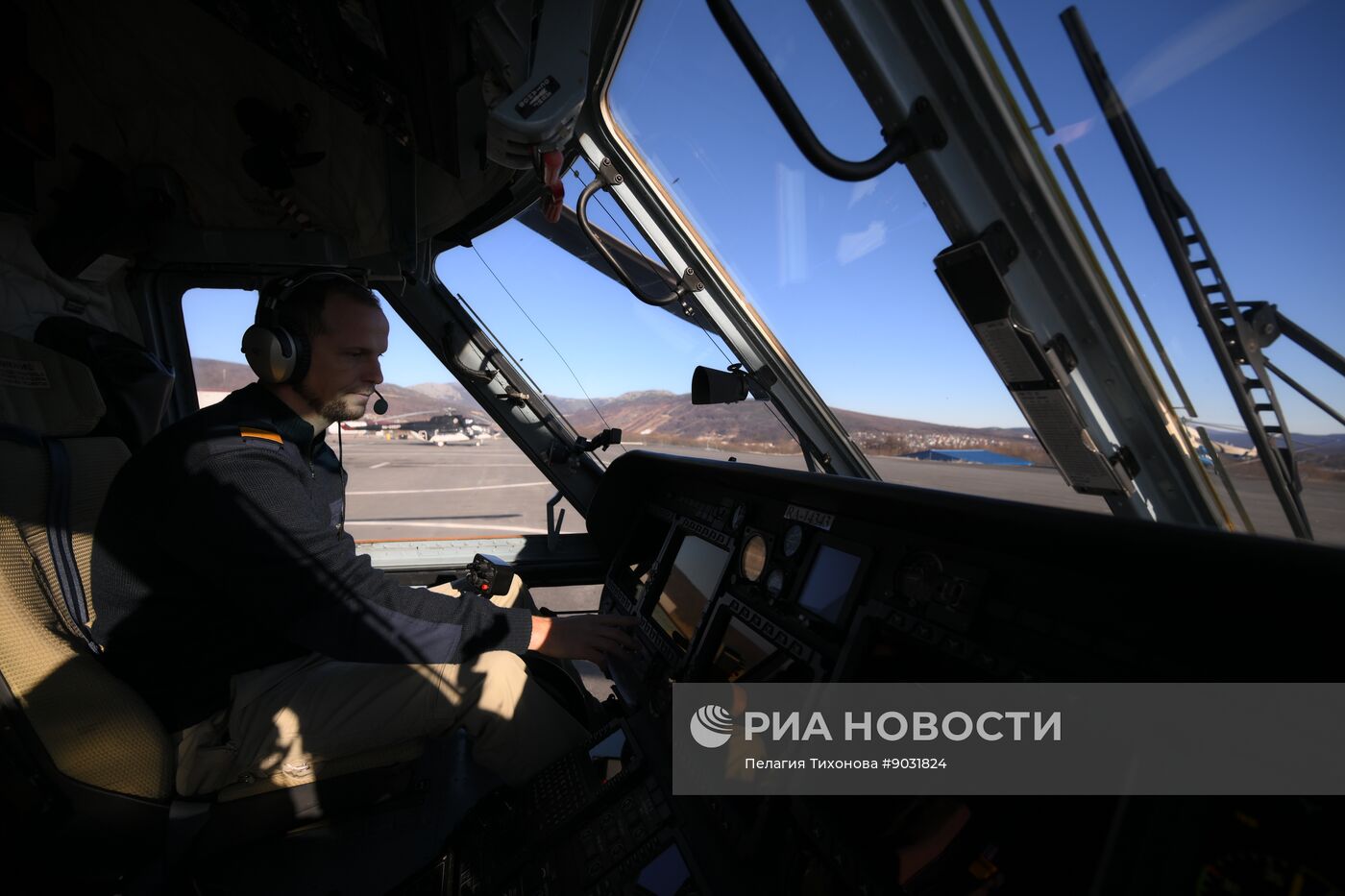 Работа региональной авиакомпании России "Авиация Колымы"