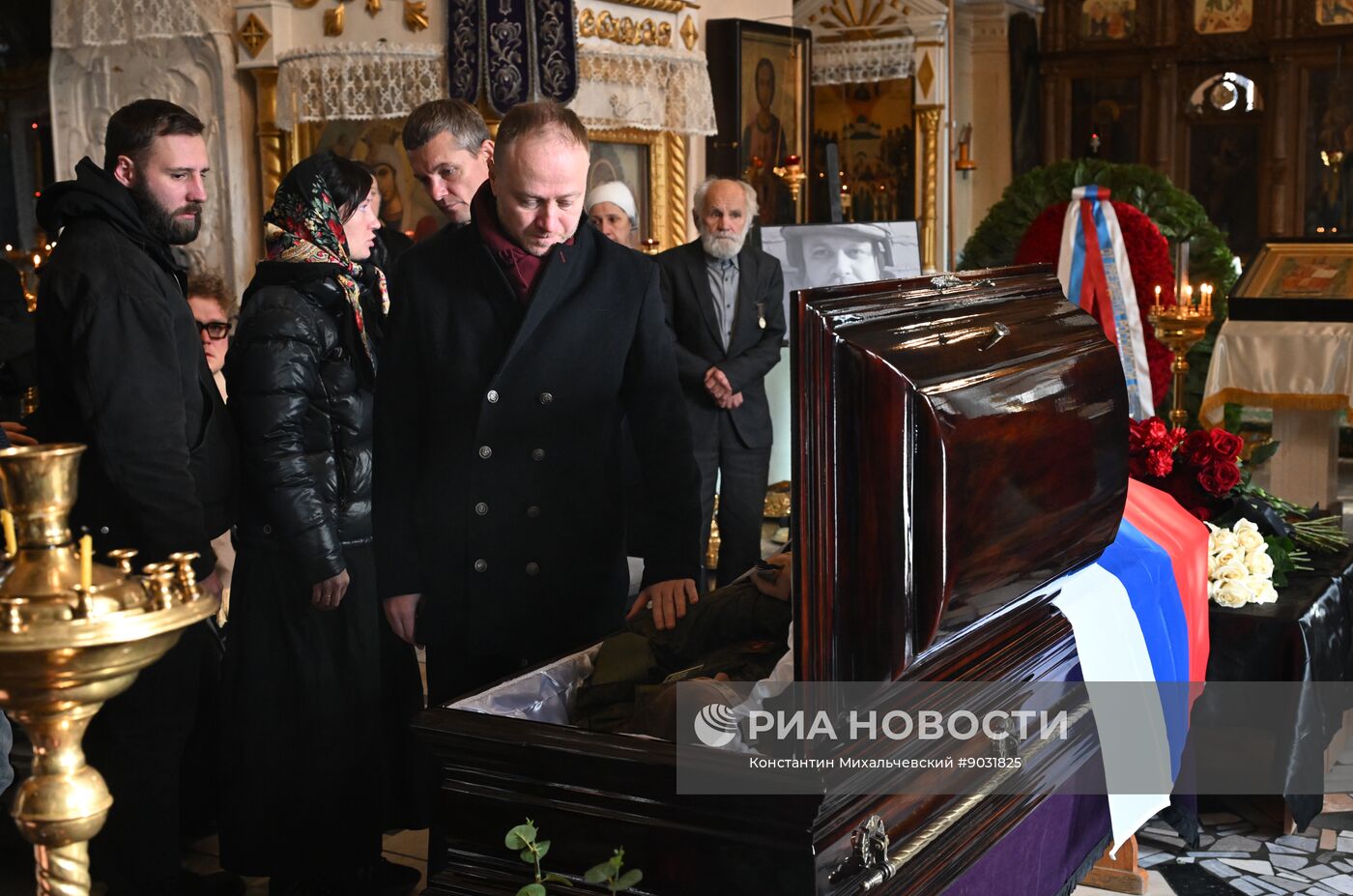 Прощание с военкором РИА Новости Иваном Зуевым