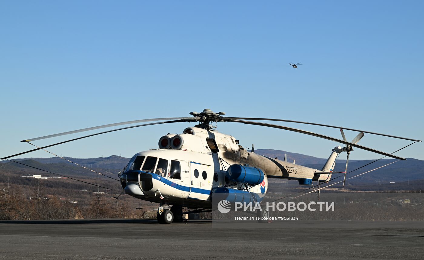 Работа региональной авиакомпании России "Авиация Колымы"