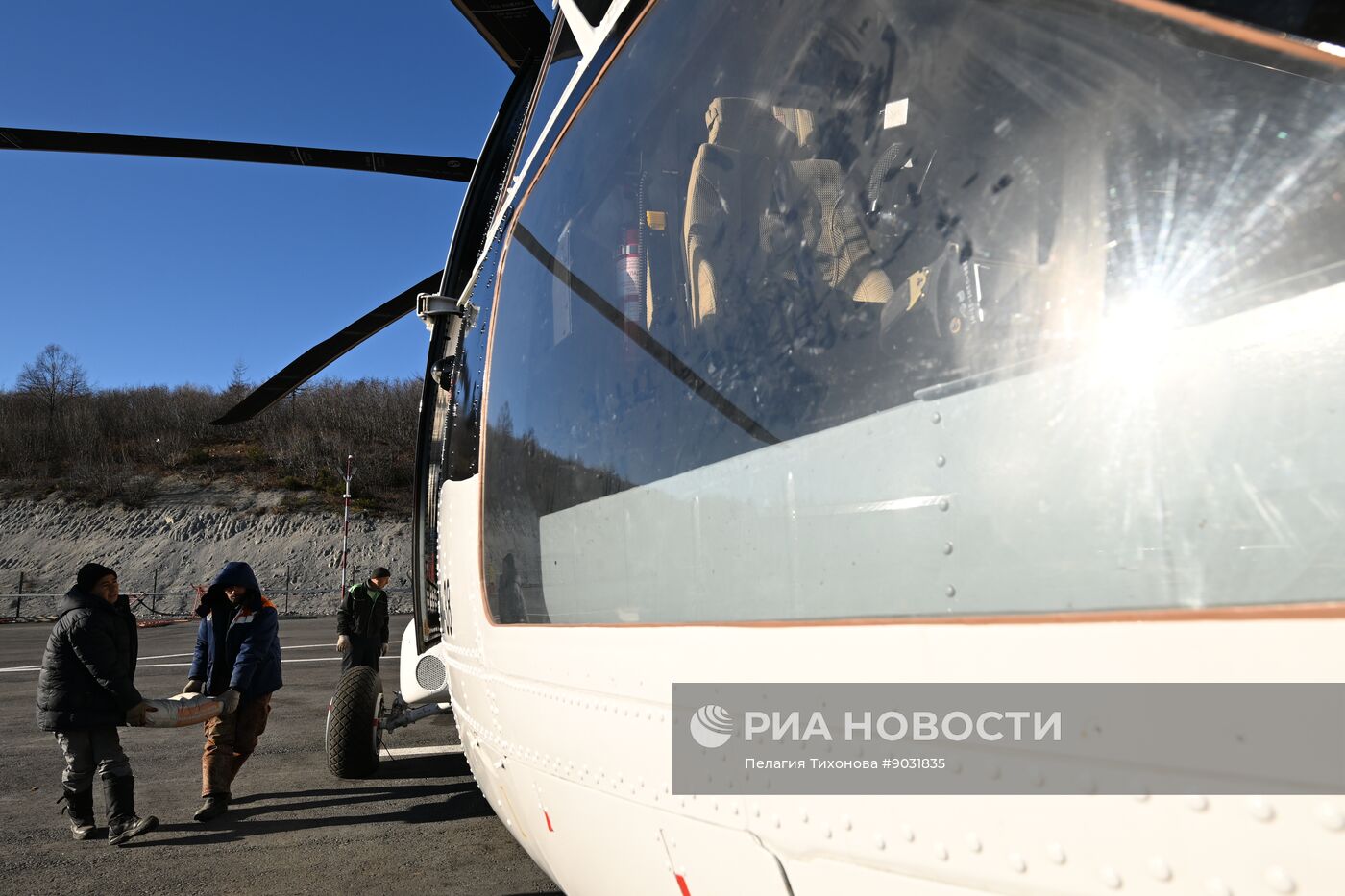 Работа региональной авиакомпании России "Авиация Колымы"