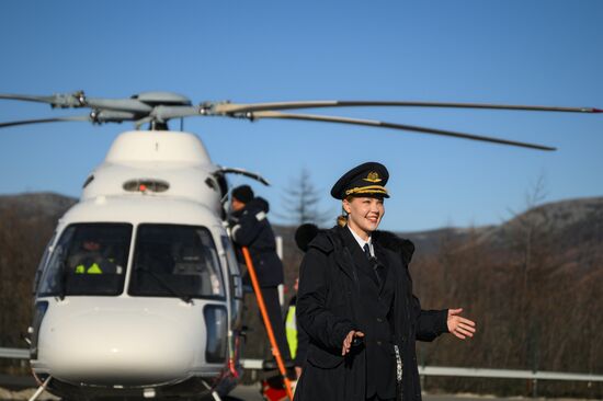 Работа региональной авиакомпании России "Авиация Колымы"