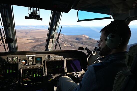 Работа региональной авиакомпании России "Авиация Колымы"