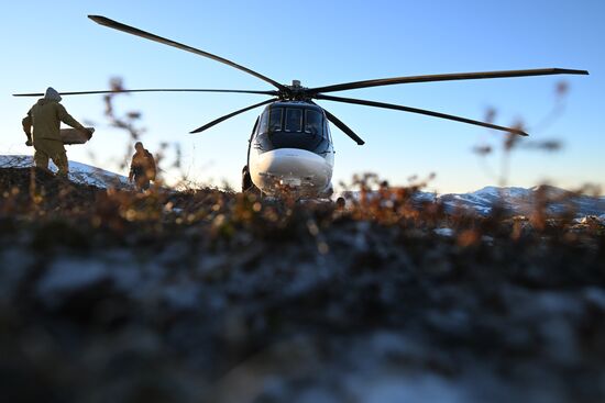 Работа региональной авиакомпании России "Авиация Колымы"