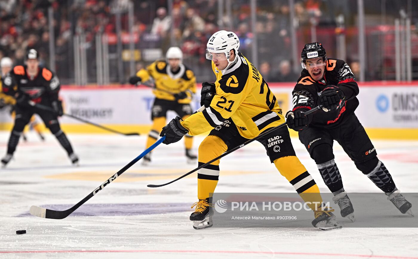 Хоккей. КХЛ. "Авангард" (Омск) - "Северсталь" (Череповец)