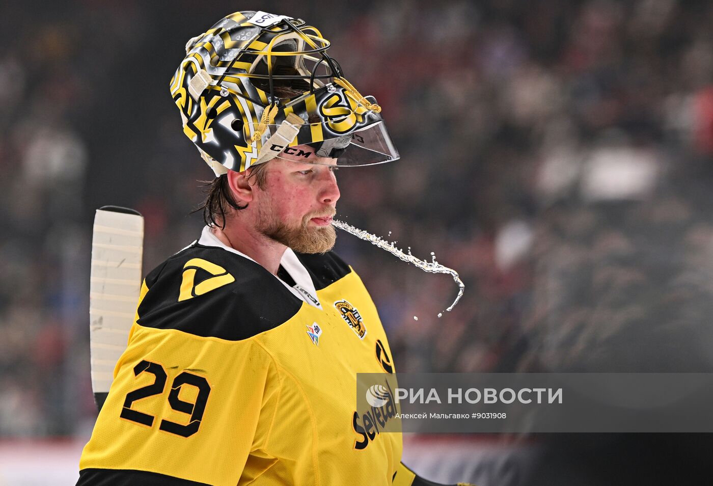 Хоккей. КХЛ. "Авангард" (Омск) - "Северсталь" (Череповец)