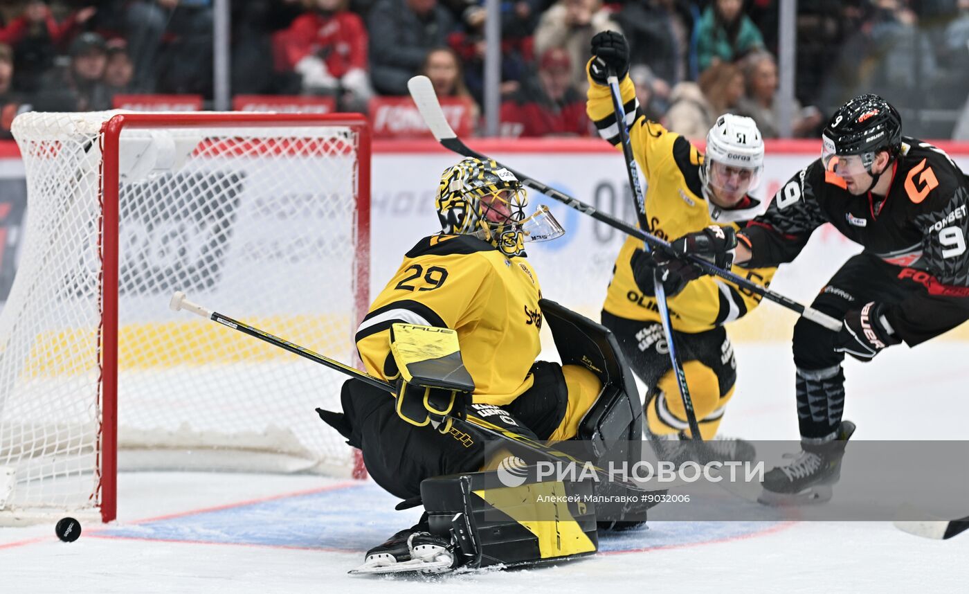 Хоккей. КХЛ. "Авангард" (Омск) - "Северсталь" (Череповец)