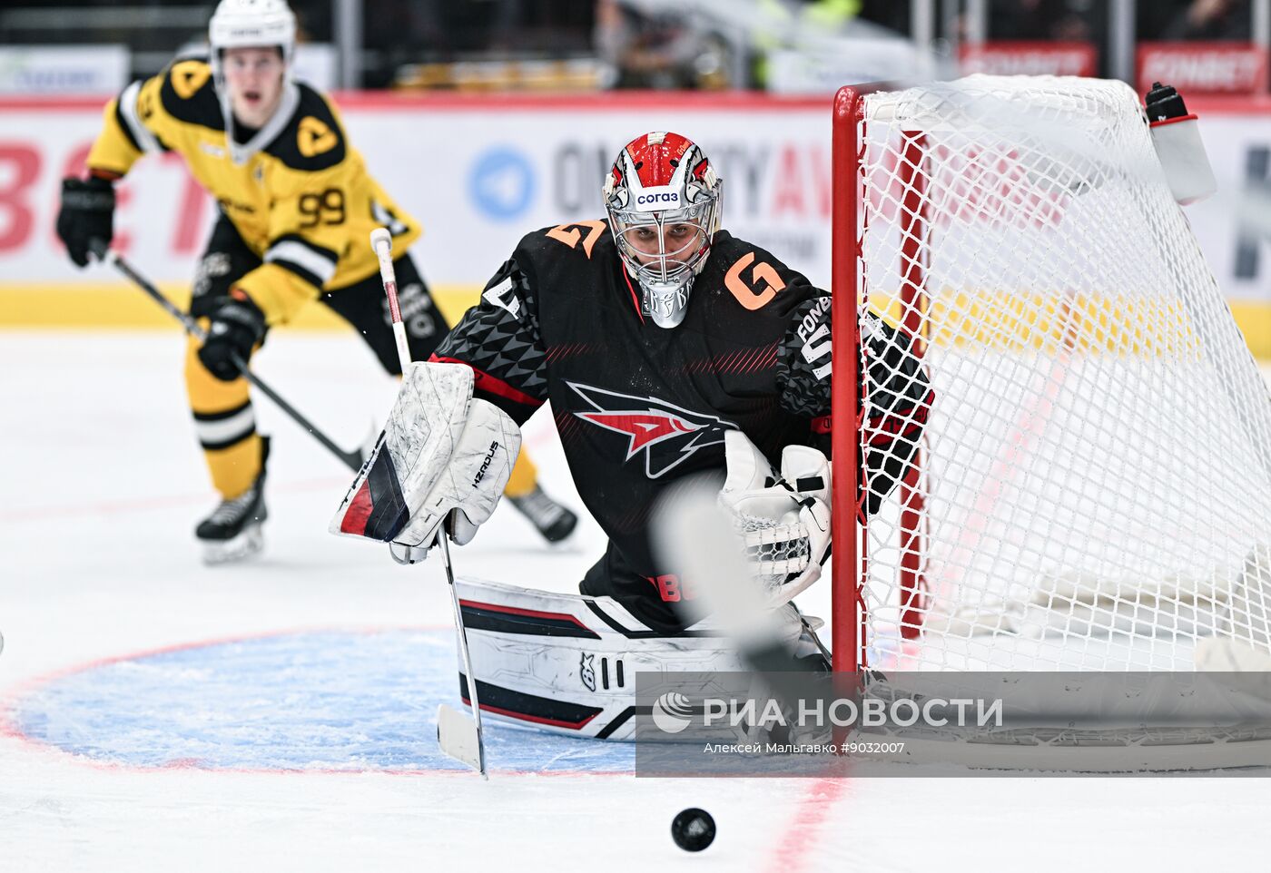 Хоккей. КХЛ. "Авангард" (Омск) - "Северсталь" (Череповец)