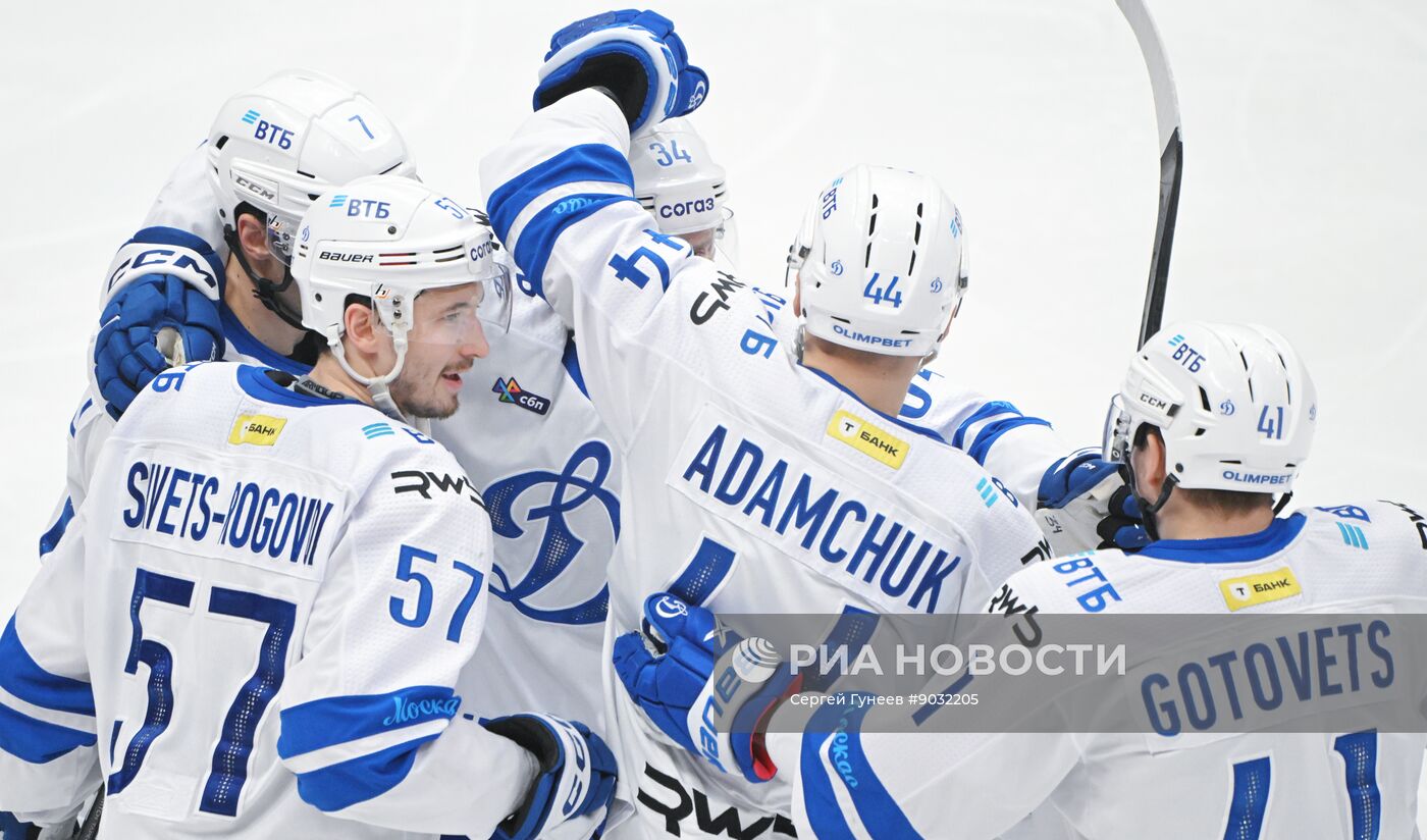 Хоккей. КХЛ. "Спартак" (Москва) - "Динамо" (Москва)