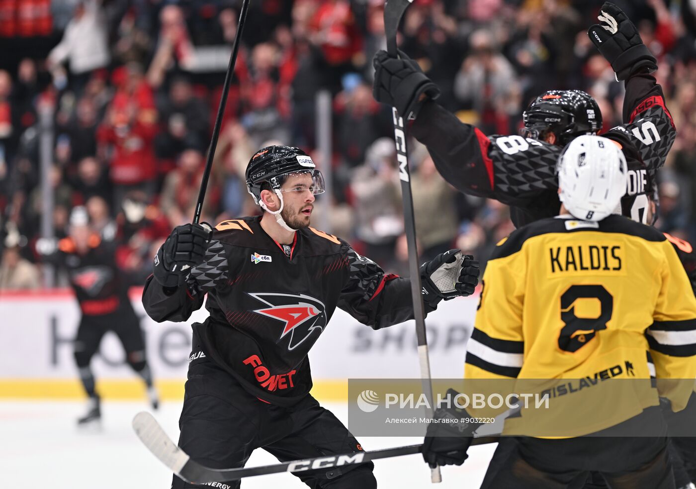 Хоккей. КХЛ. "Авангард" (Омск) - "Северсталь" (Череповец)