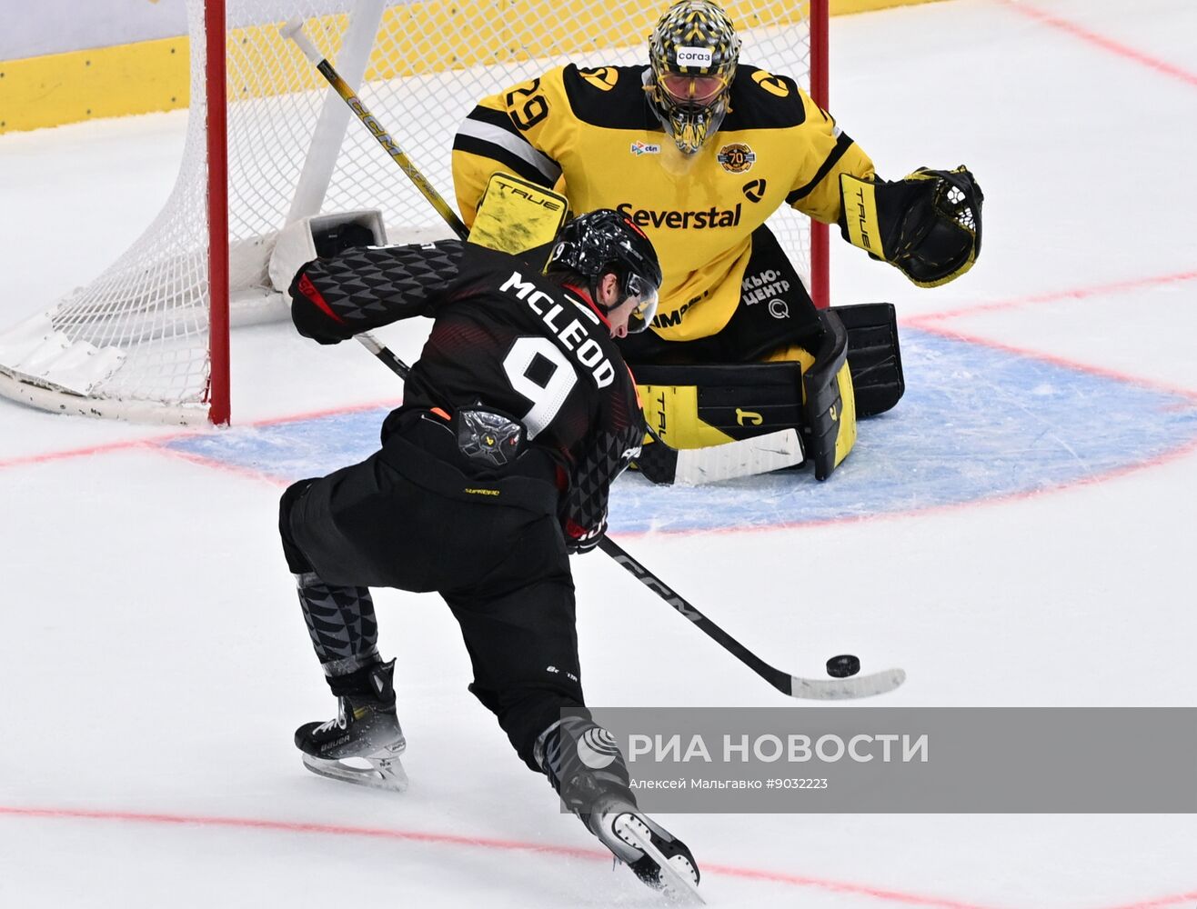 Хоккей. КХЛ. "Авангард" (Омск) - "Северсталь" (Череповец)