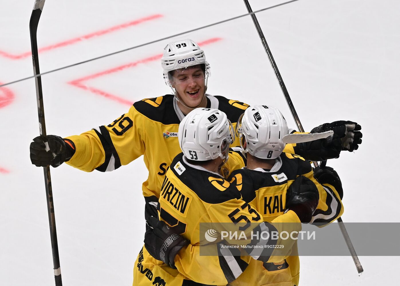 Хоккей. КХЛ. "Авангард" (Омск) - "Северсталь" (Череповец)