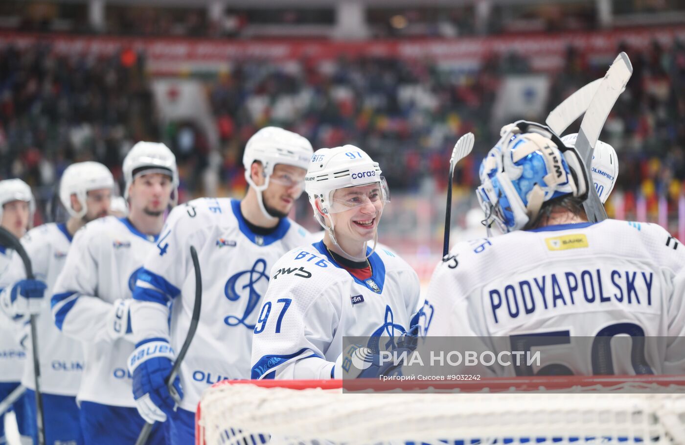Хоккей. КХЛ. "Спартак" (Москва) - "Динамо" (Москва)