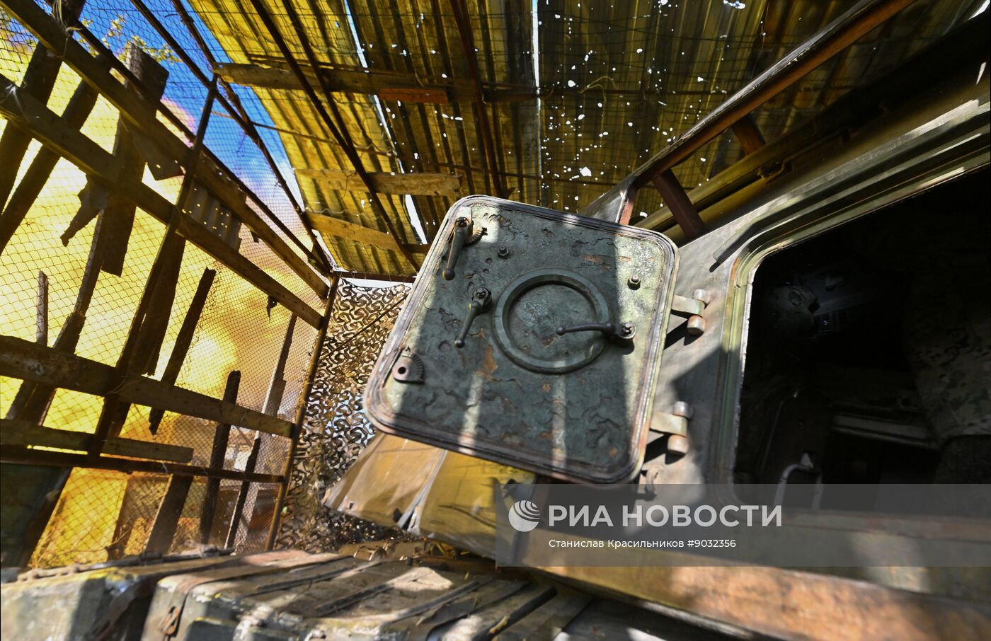 Боевая работа САУ "Мста-С" группировки "Центр"