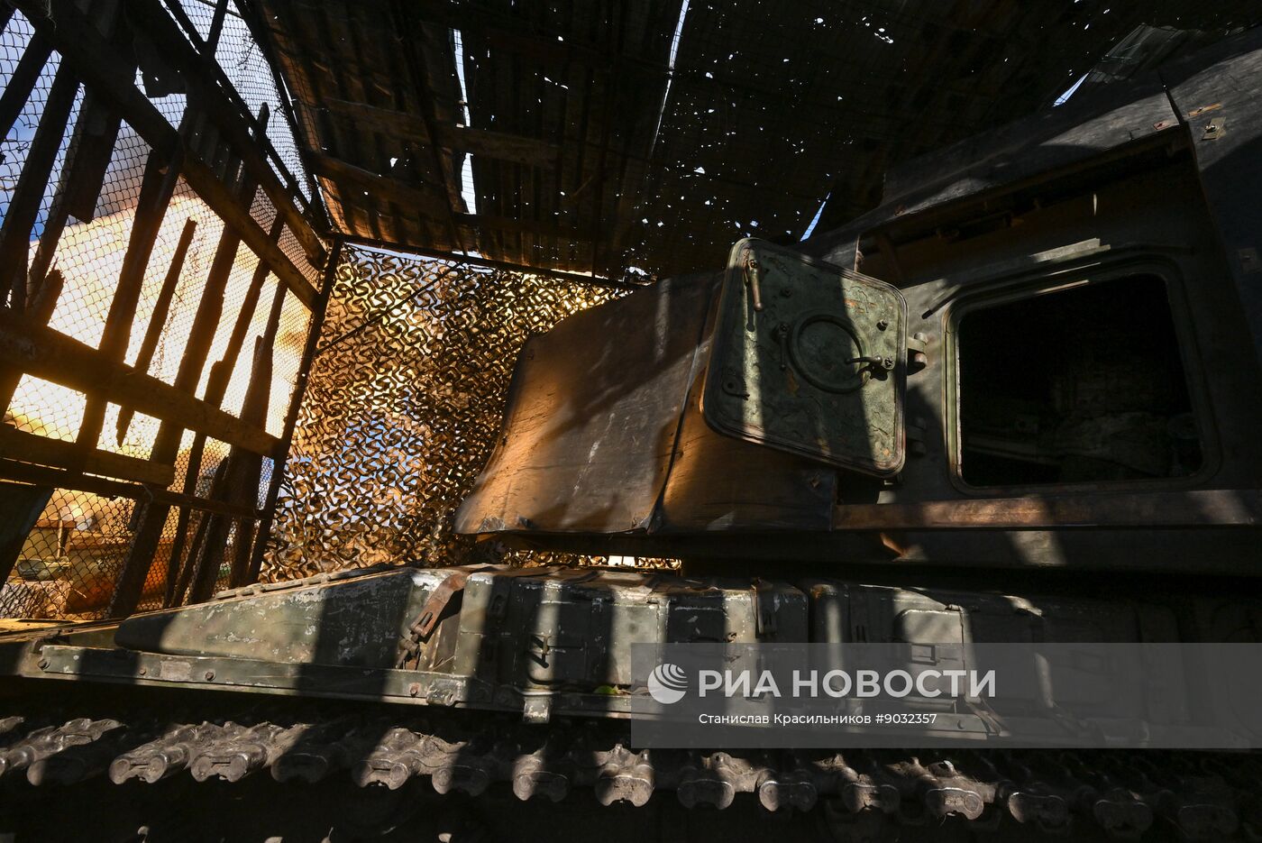 Боевая работа САУ "Мста-С" группировки "Центр"