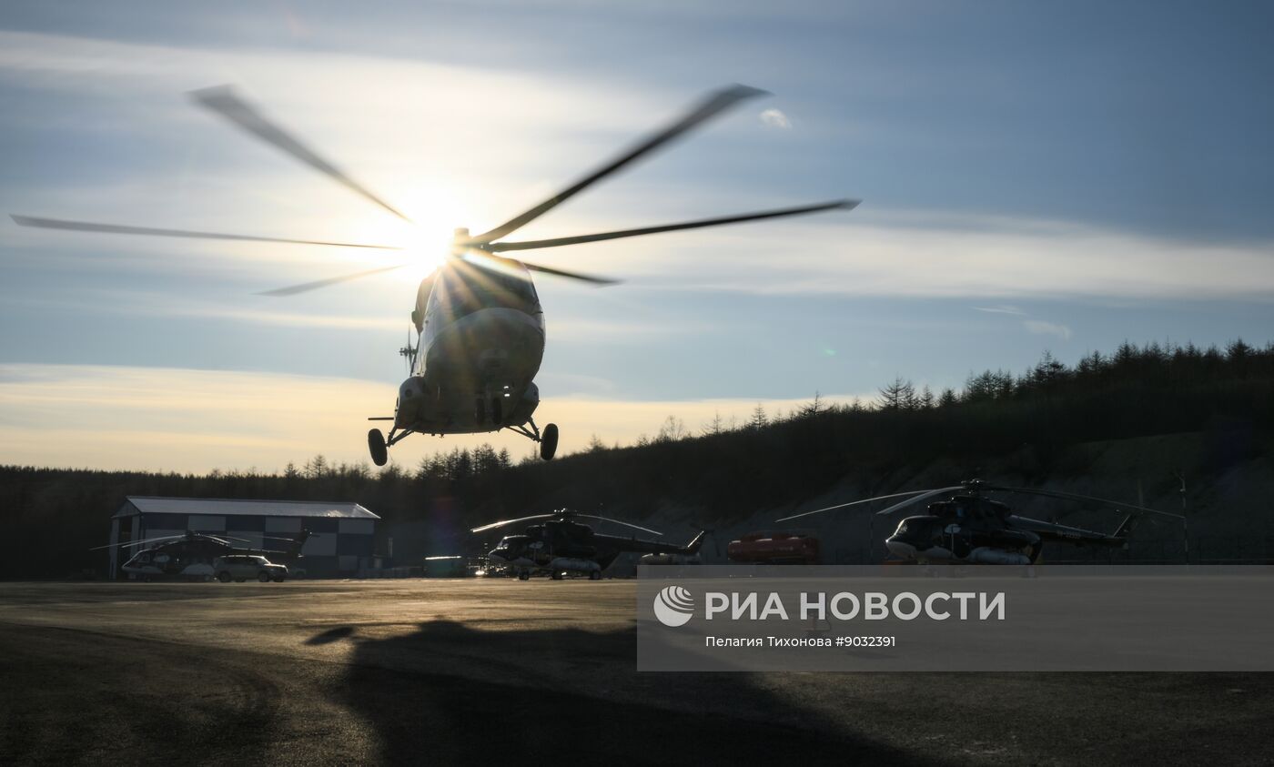 Работа региональной авиакомпании России "Авиация Колымы"