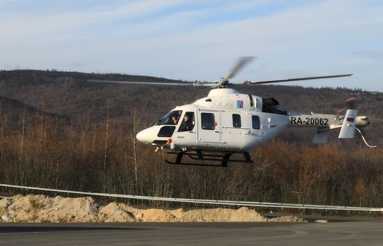 Работа региональной авиакомпании России "Авиация Колымы"