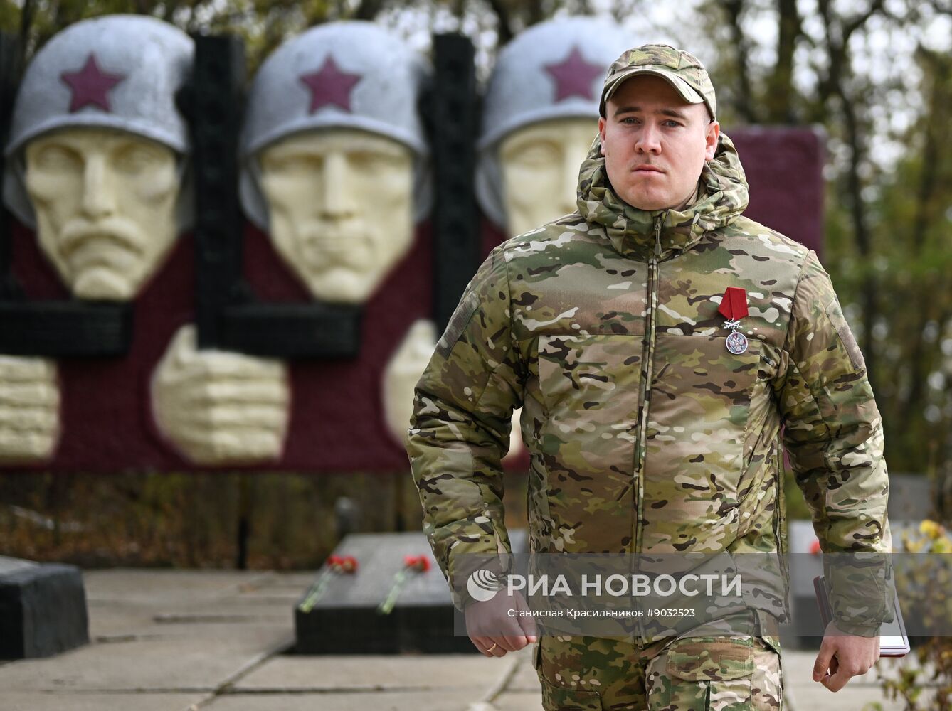 Награждение бойцов спецназа группировки "Центр"
