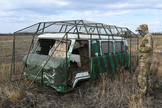Испытание средств защиты от БПЛА на полигоне в Ростовской области