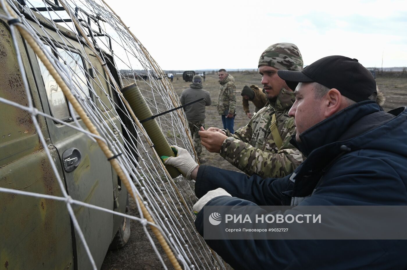 Испытание средств защиты от БПЛА на полигоне в Ростовской области