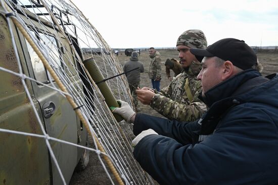 Испытание средств защиты от БПЛА на полигоне в Ростовской области