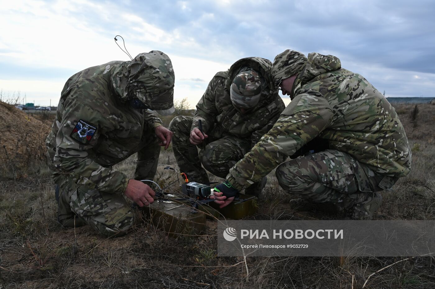 Испытание средств защиты от БПЛА на полигоне в Ростовской области