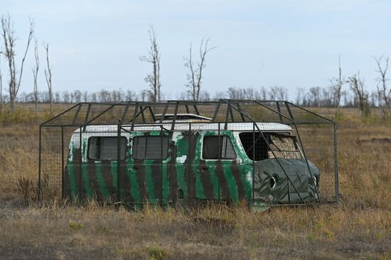 Испытание средств защиты от БПЛА на полигоне в Ростовской области